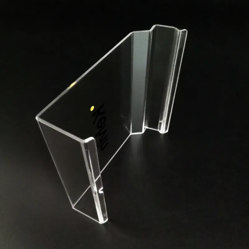 Clear PC with Bending, Drilling & Screen Printing