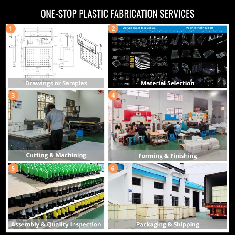 one-stop plastic fabrication services