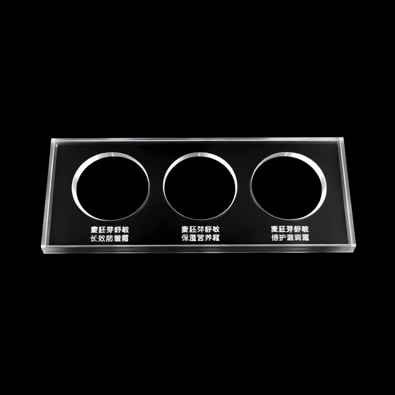 Acrylic Skincare Display board