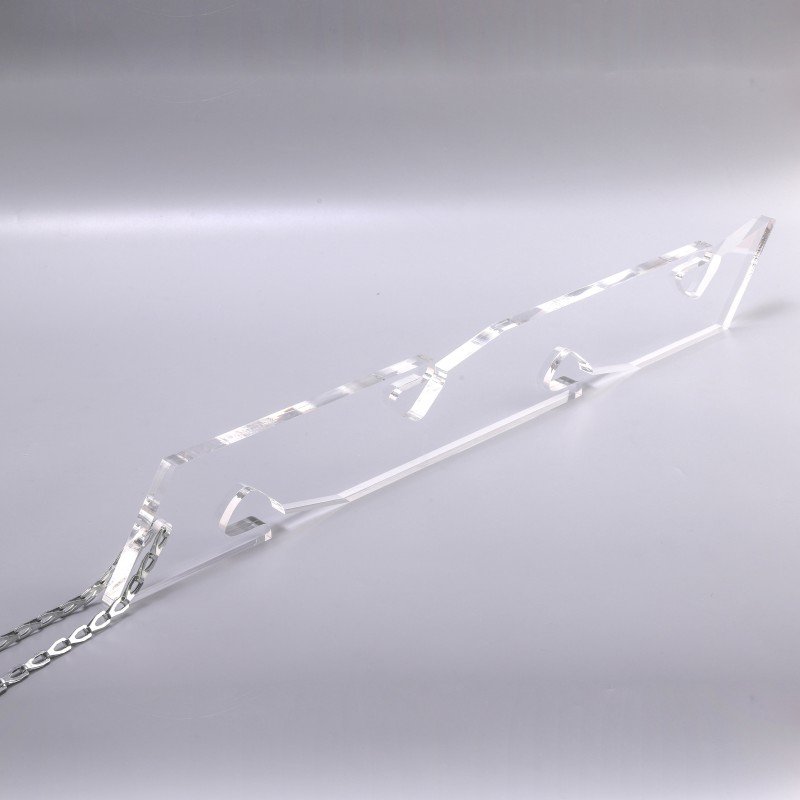 Clear Acrylic Art Ornaments