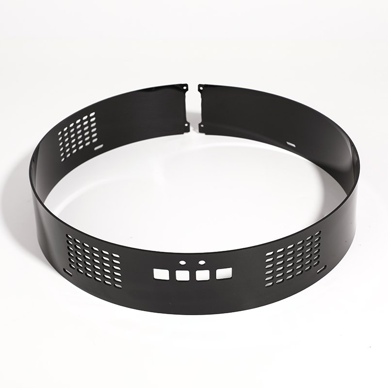 Custom Black PC Hot-pressed Formed Equipment Baffle