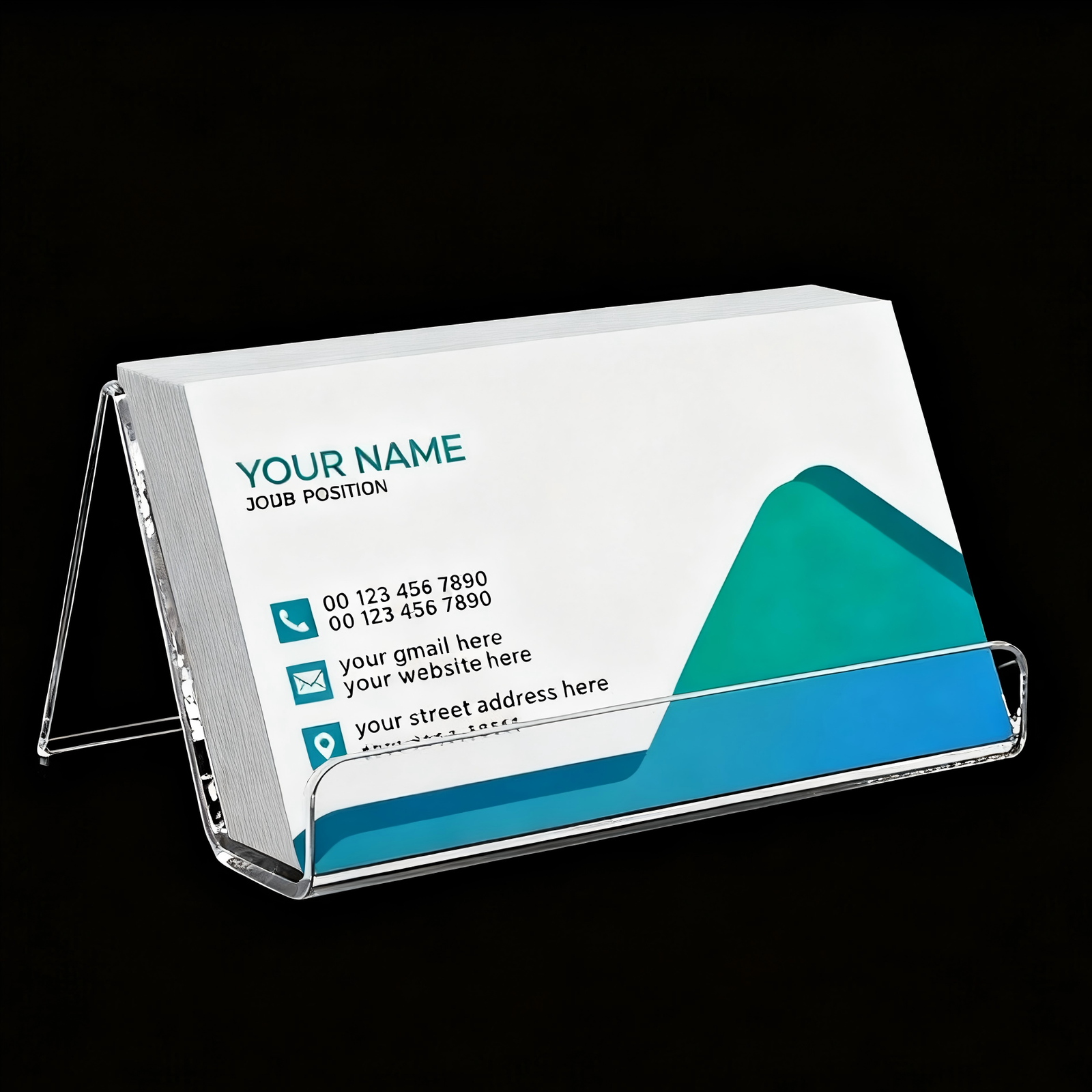 Acrylic Business Card Display Stand