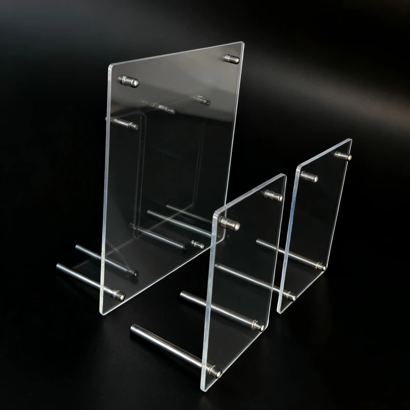 Desktop Acrylic Photo Certificate Brochure Display Holder