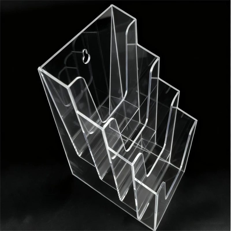 Acrylic Multi-Tier Brochure Display Stand