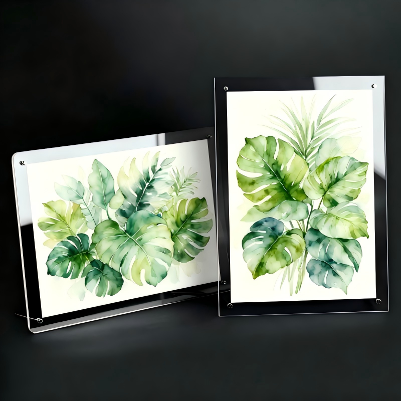 Clear Acrylic Table Sign Stand A3/A4/A5/A6