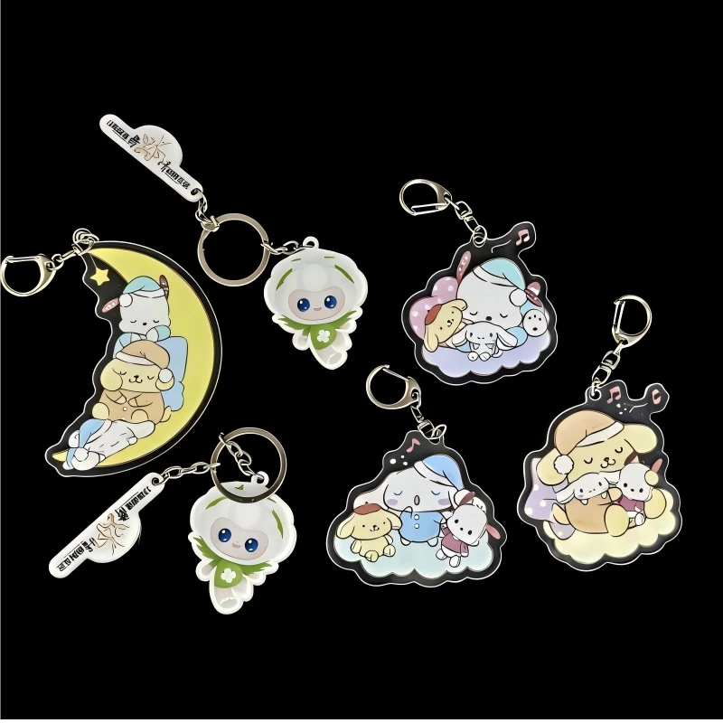 Bespoke Shape & Pattern Acrylic Keychains