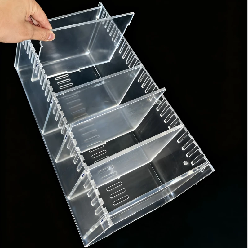 CNC Processed Acrylic Storage Container