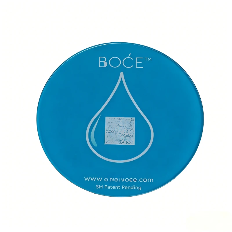 Blue Acrylic Decorative Coaster