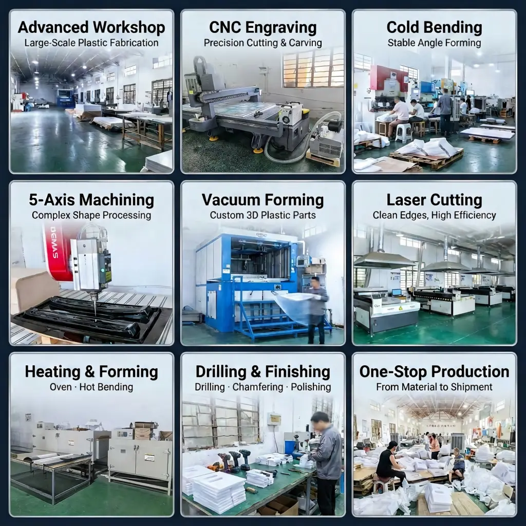 plastic fabrication equipments