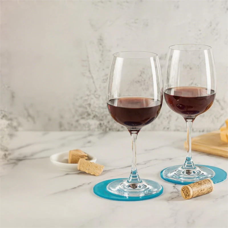 Blue Acrylic Decorative Coaster