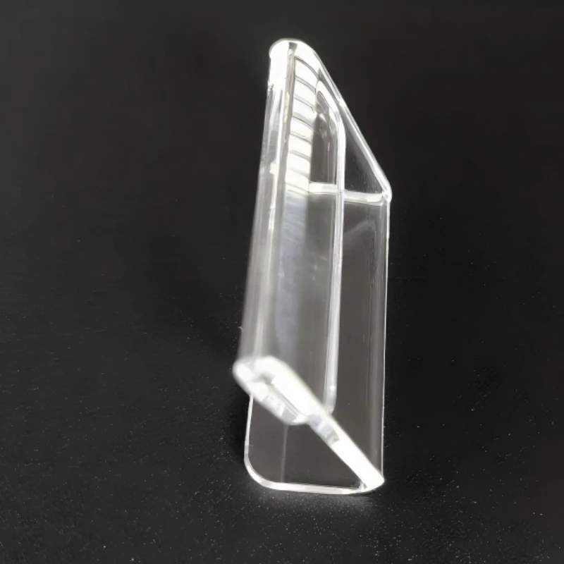 L-Shaped Acrylic Price Tag Display Sign Holder