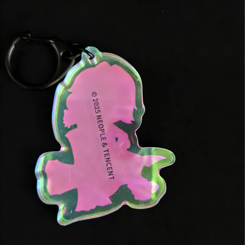 Bespoke Shape & Pattern Acrylic Keychains | Custom Printed Acrylic Charms