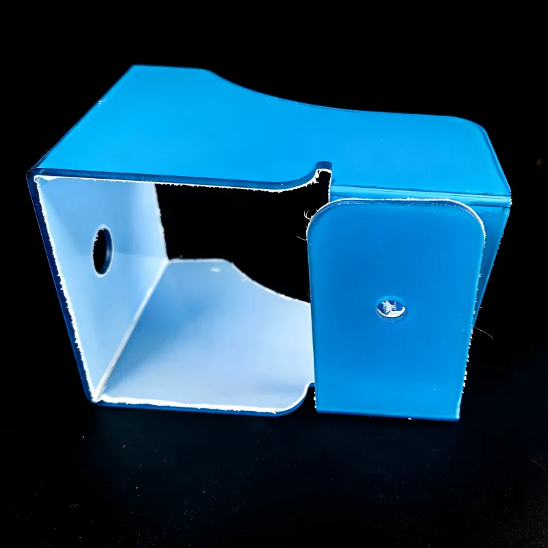 Engraved Blue PC Equipment Protective Cover