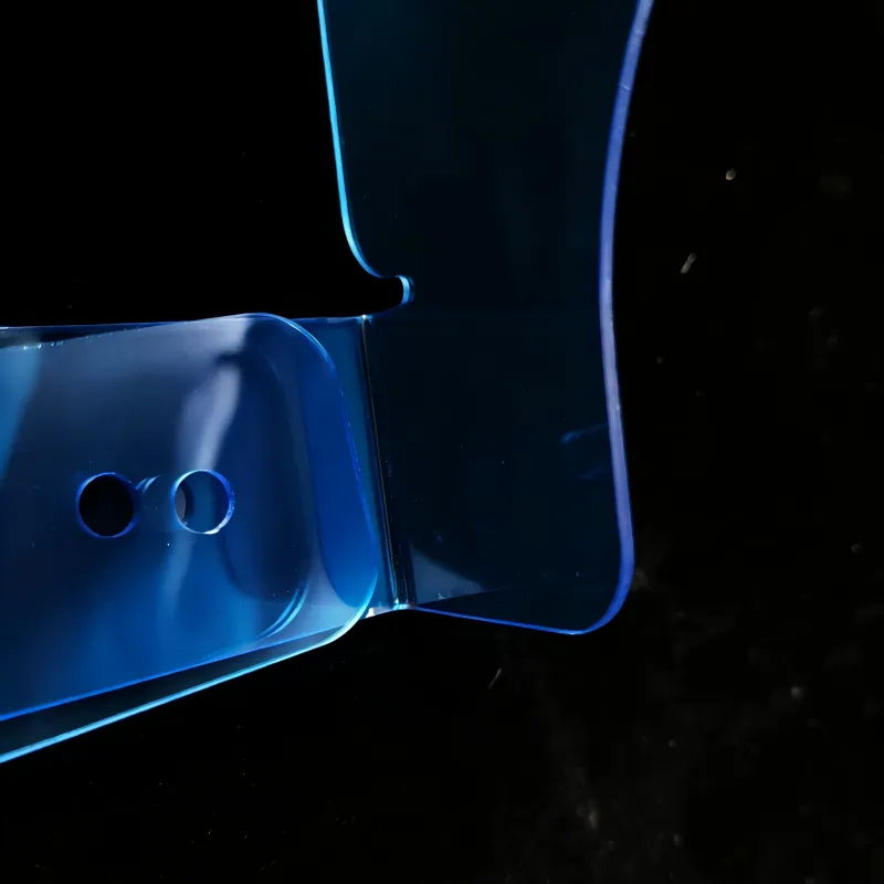 Engraved Blue PC Equipment Protective Cover