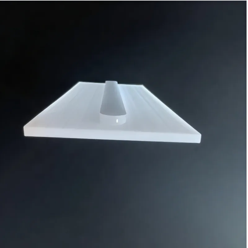 Opal White PC LED Plate for EV Charging Stations