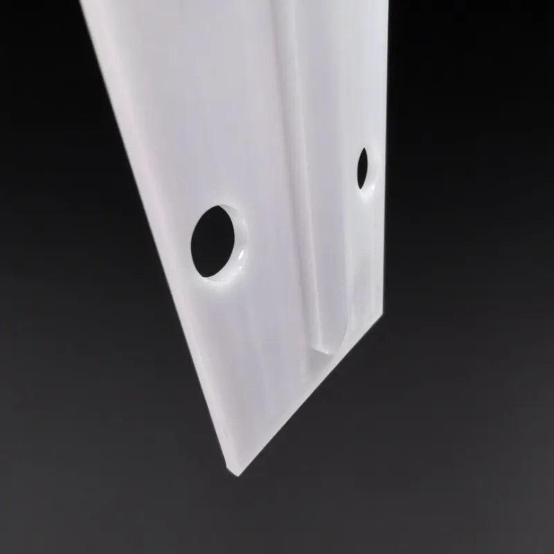 Opal White PC LED Plate for EV Charging Stations