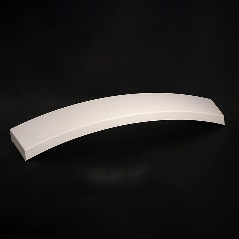 White ABS Automobile Baffle