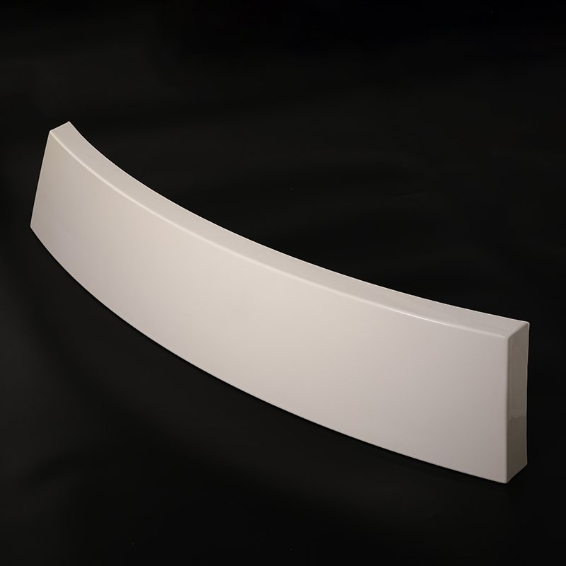 White ABS Automobile Baffle