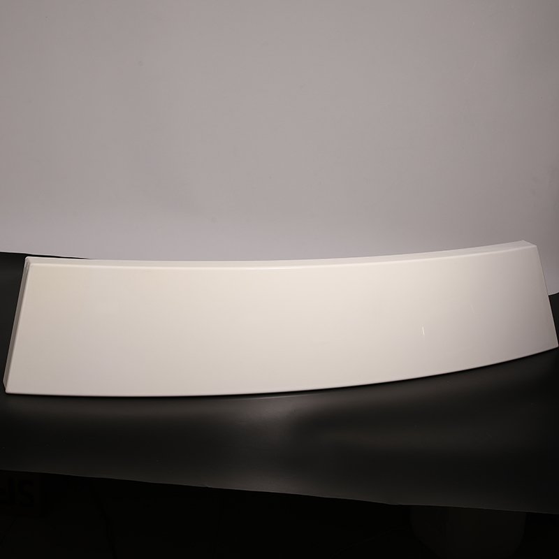 White ABS Automobile Baffle
