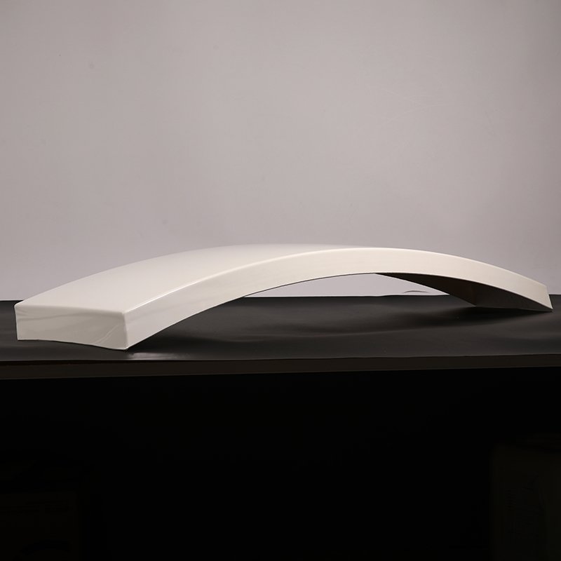 White ABS Automobile Baffle