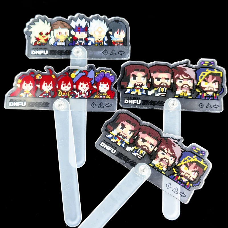 Bespoke Shape & Pattern Acrylic Keychains