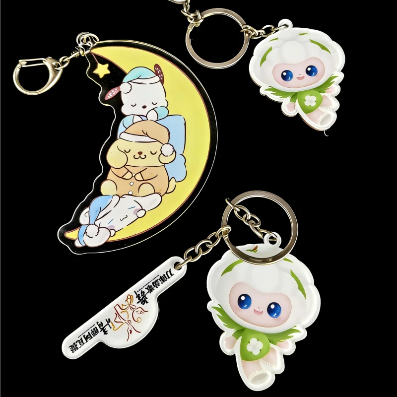 Bespoke Shape & Pattern Acrylic Keychains