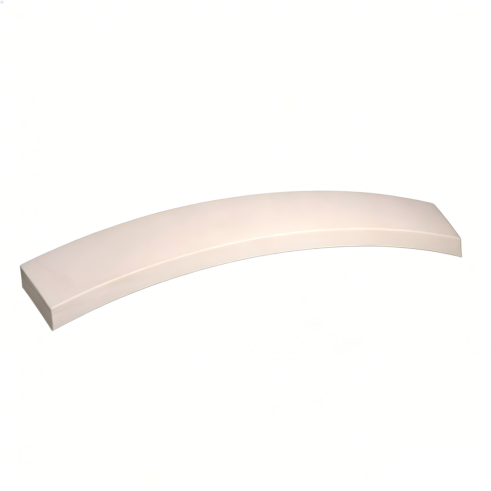 White ABS Automobile Baffle