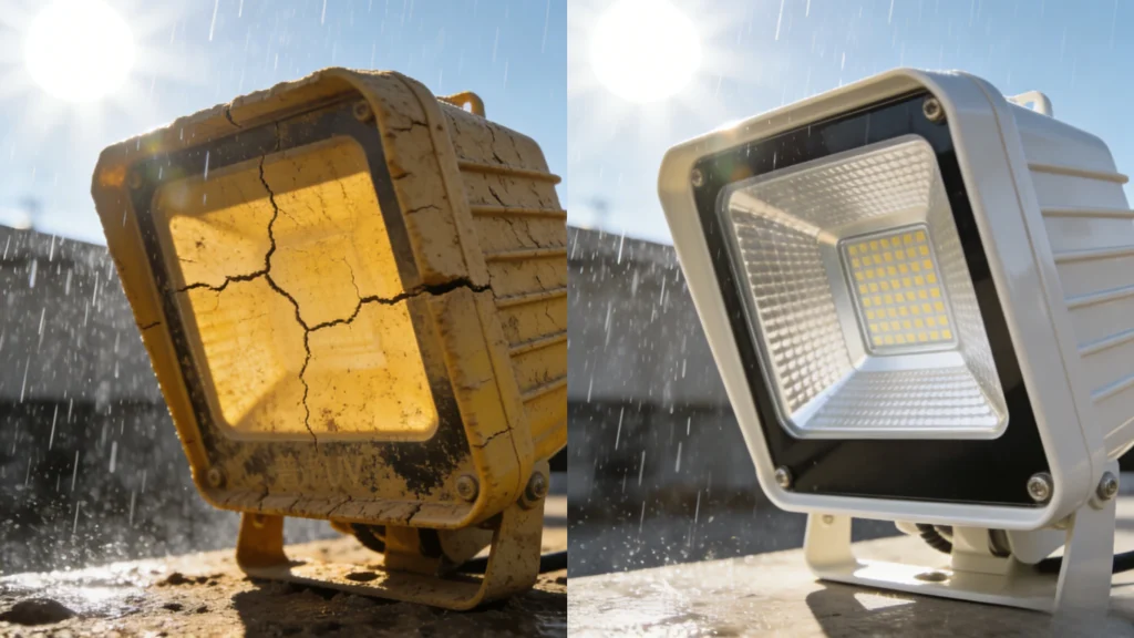 UV resistant plastic