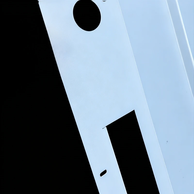 White polycarbonate Protective Baffle