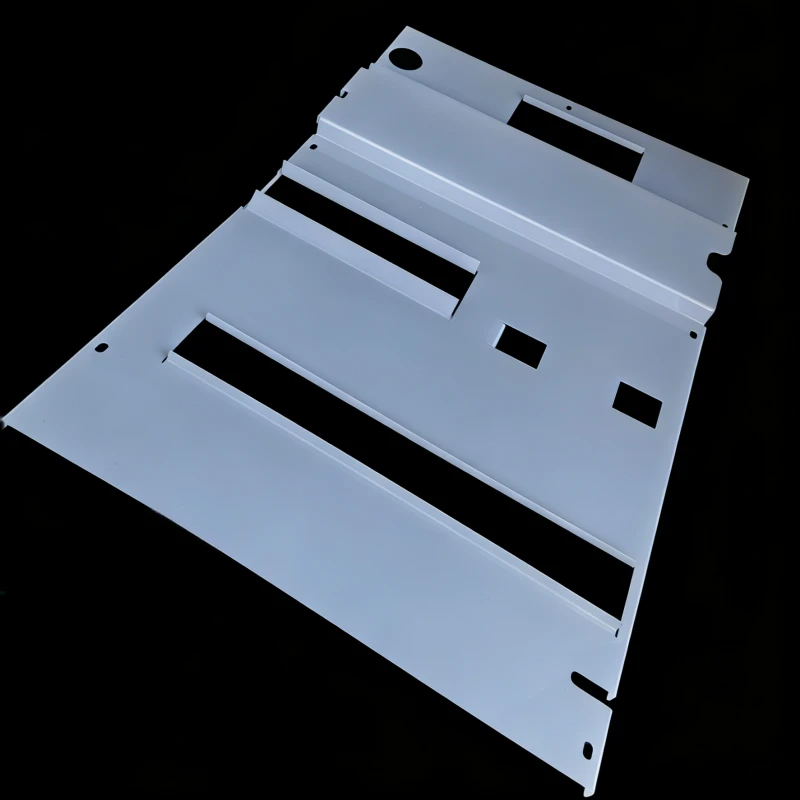 White polycarbonate Protective Baffle Insulation