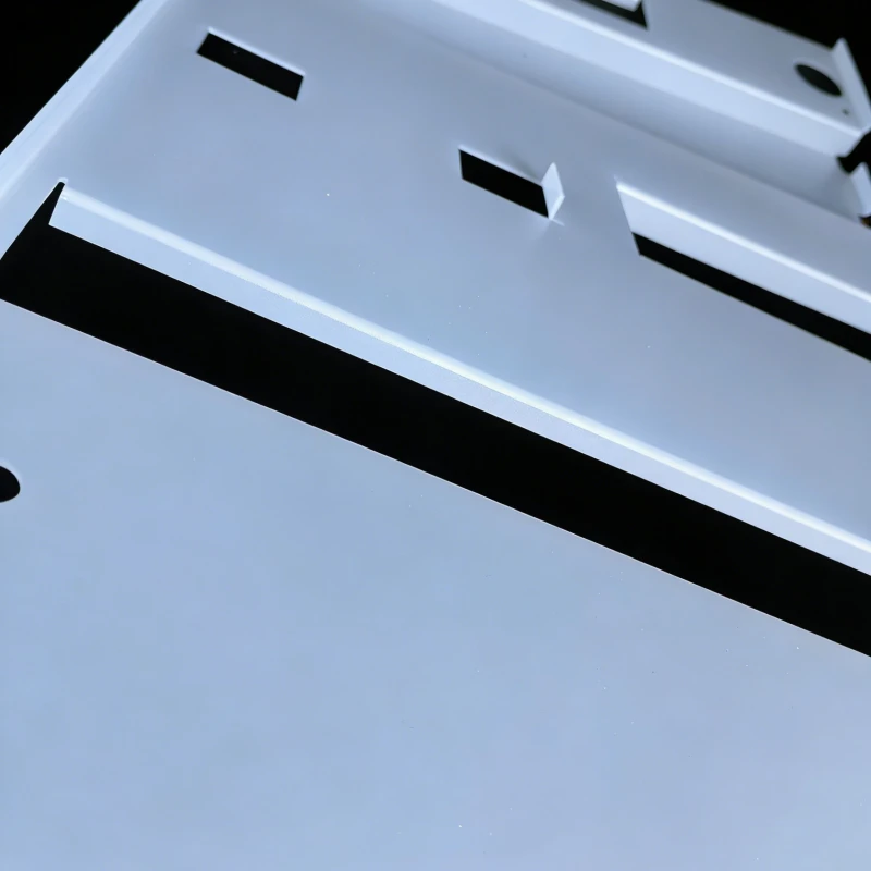White polycarbonate Protective Baffle