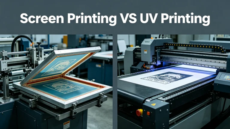Screen Printing vs UV Printing