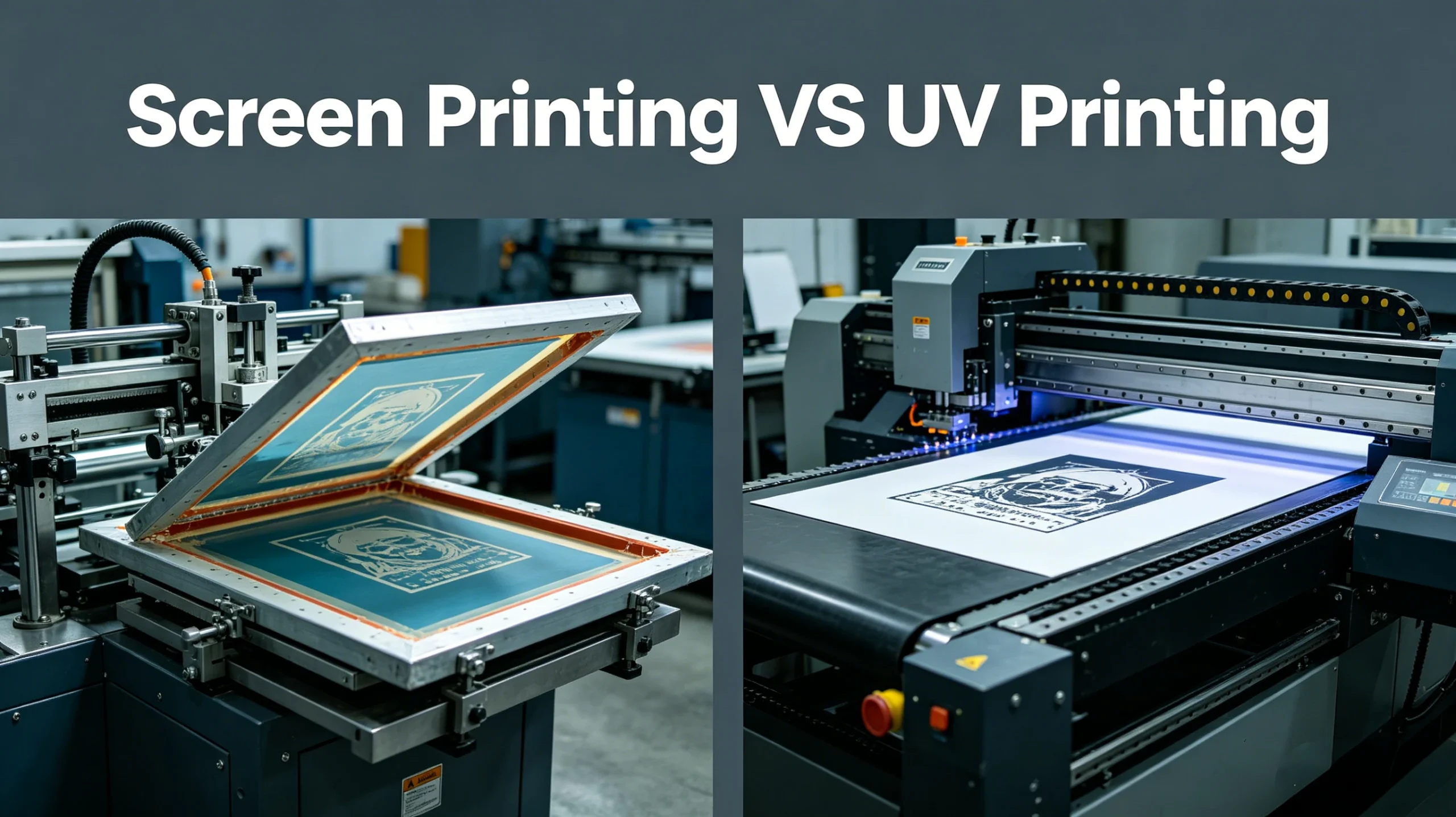 Serigrafi Baskı vs UV Baskı