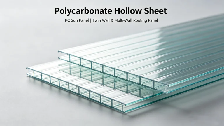 Polycarbonate hollow sheet