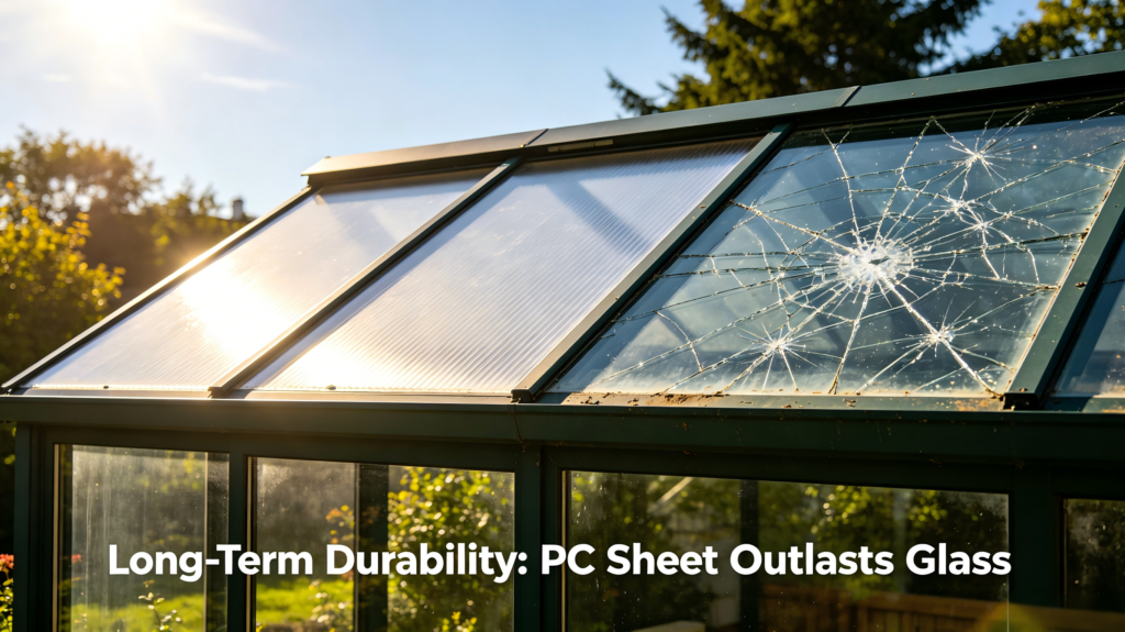 Long-Term Durability: PC Sheet Outlasts Glass