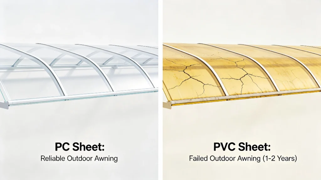 PC Sheet vs PVC Sheet