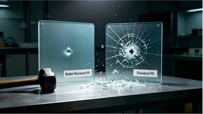 Heavy Hammer Vandalism Impact Test