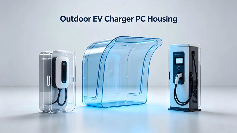 Outdoor EV Charger Polycarbonate Housing