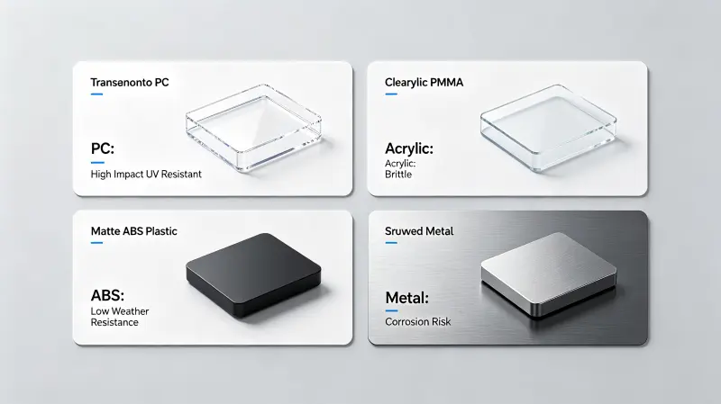 Charger Housing Material Comparison