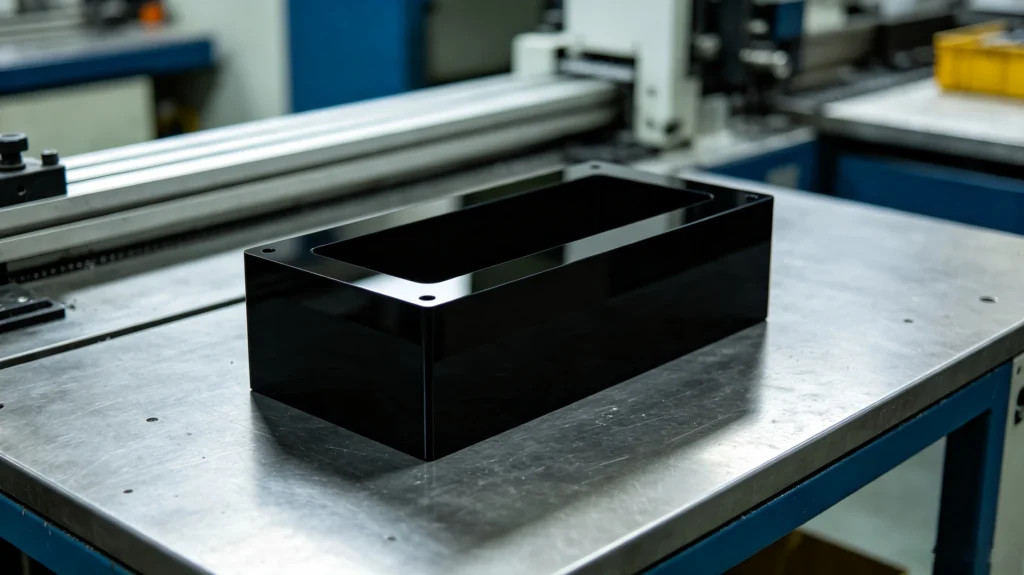 Solid color opaque acrylic sheet machinery housing parts