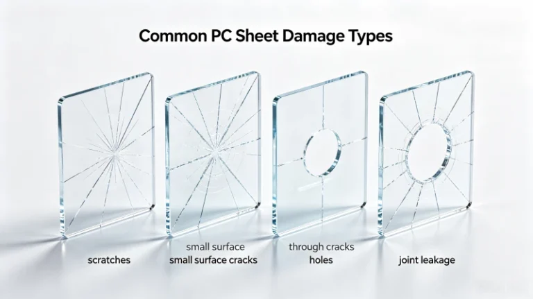 How to Repair a Damaged Polycarbonate Sheet