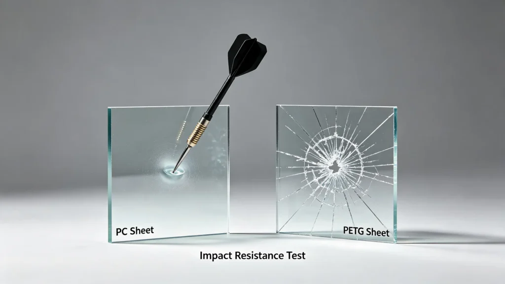 Polycarbonate sheet vs PETG sheet