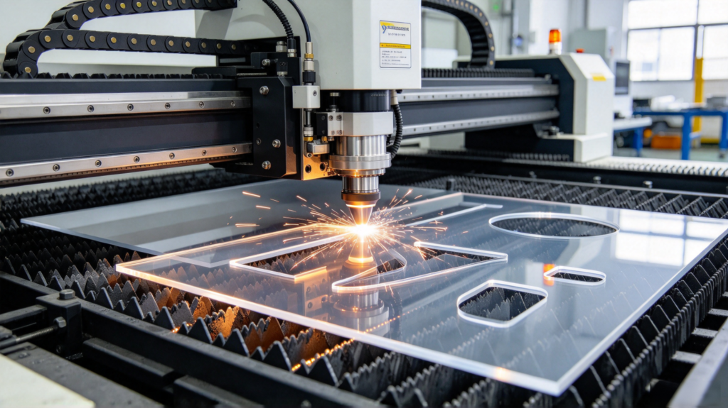 acrylic laser cutting processing
