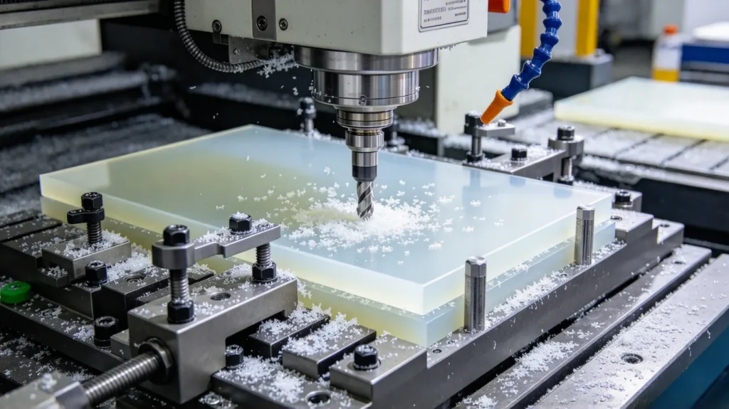 modified PC sheet CNC processing