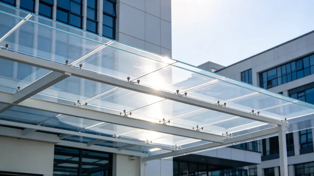 UV-resistant modified PC outdoor daylighting sheet